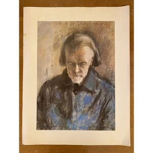 Musician Zoltain Kodaly in the Soviet Union 1947 Print, 17.5" X 13.5"‎